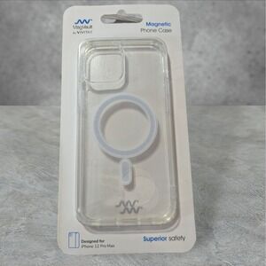 Y5. MagVault Vivitar Withagsafe iPhone 12 Pro Max Case In Clear